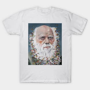 CHARLES DARWIN oil portrait .2 T-Shirt